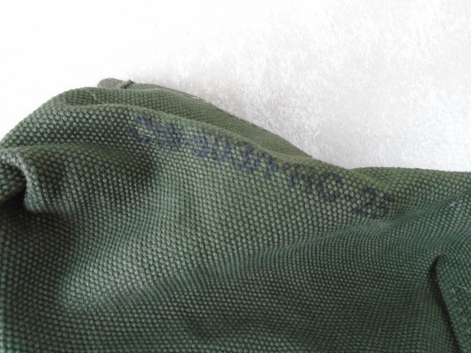 US Military Harris Corporation CW-503 / PRC-25 Canvas Radio Pouch Field Bag