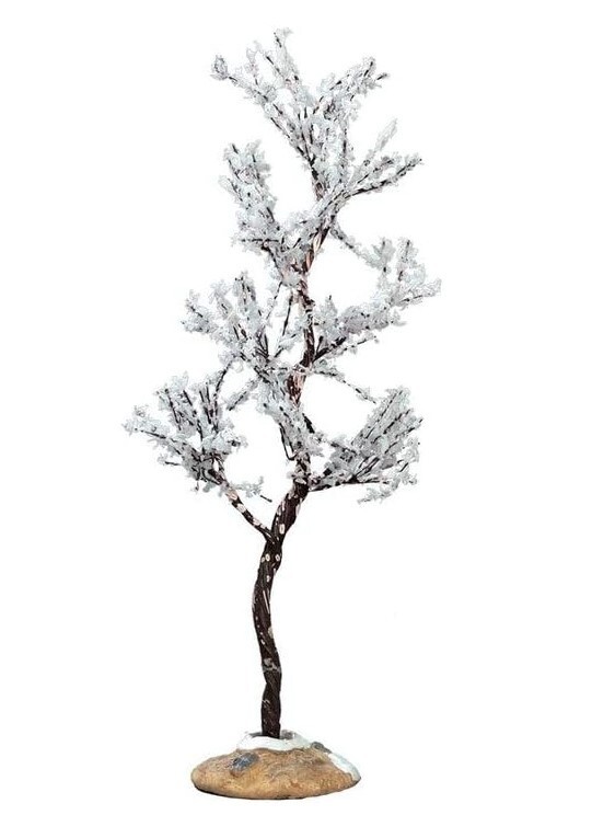 2017 Lemax Morning Dew Snow Covered Christmas Tree General Product 74251