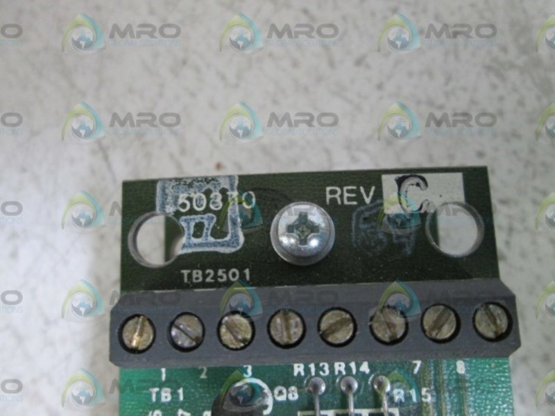 PTI CONTROLS FREQUENCY OUTPUTS BOARD 50370 REV. C UNMP