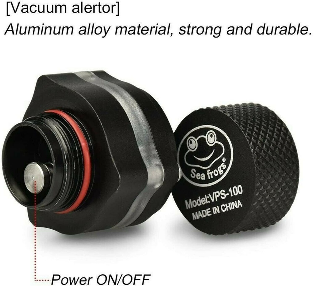 SeaFrogs Vacuum Pump System VPS-100 for Underwater Camera Housings Case