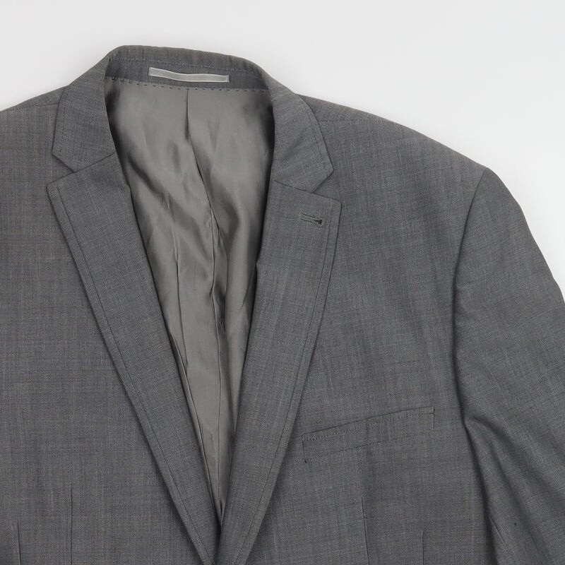 NEXT Mens Grey Wool Blend Suit Jacket Size 42