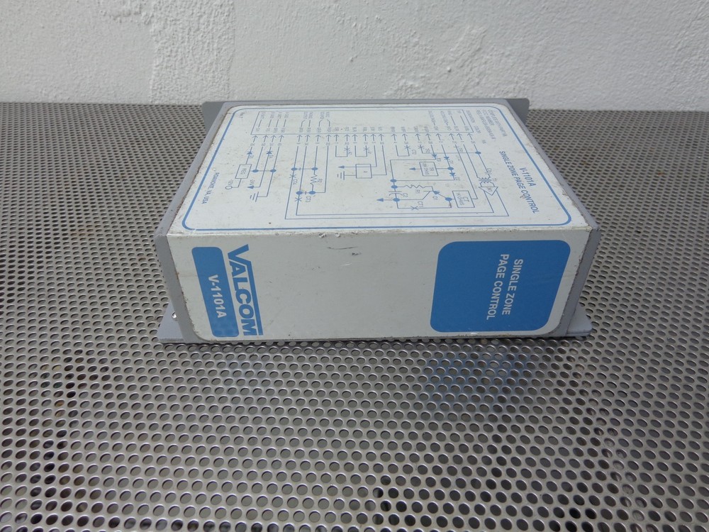 Valcom V-1101A Single Zone Page Control
