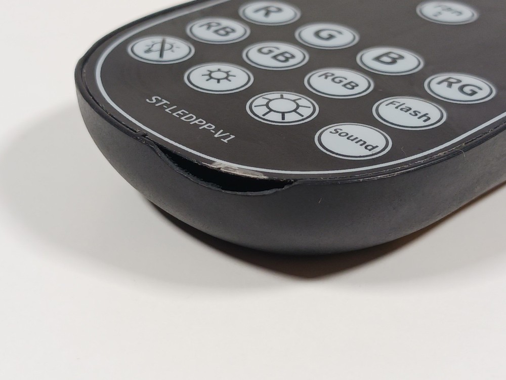 Remote Control ST-LEDPP-V1 for Bubble Machine w/ Led Lights - Tested Works