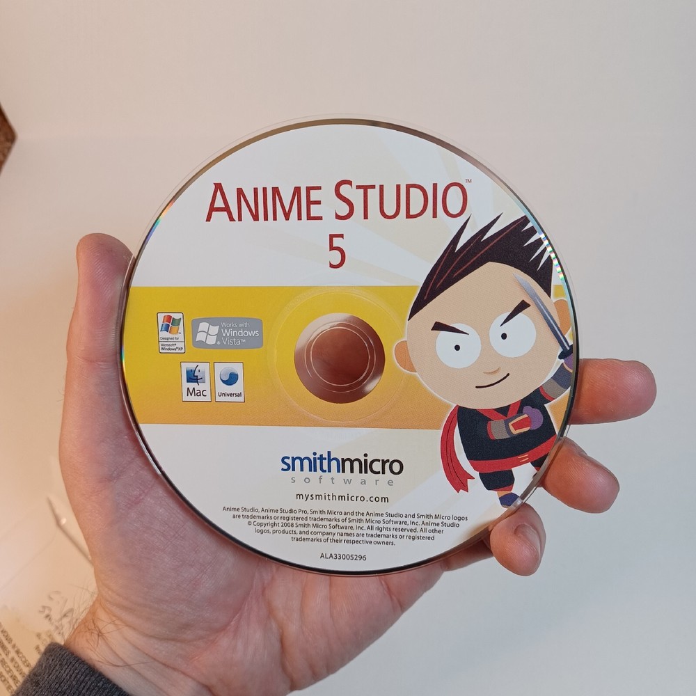 2008 Anime Studio Debut 5 OLD VERSION - Disc with code Only - No box