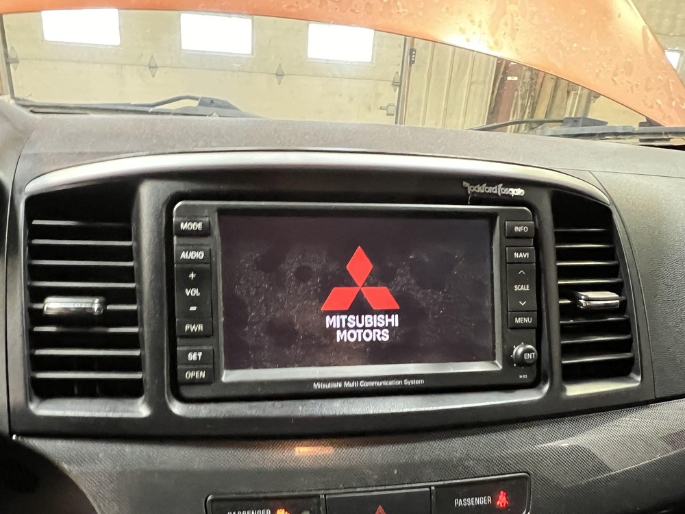 09-10 LANCER DISPLAY AUDIO NAVIGATION MULTI COMMUNICATION SCREEN 8750A183
