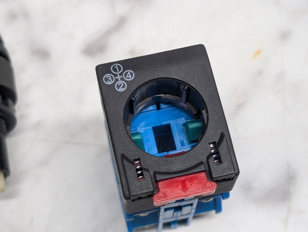 ONPOW Joystick Switch Momentary Joystick 4 Position 4NO Spring Return Momentary