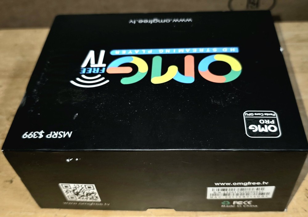 OMG TV PRO HD Streaming Player 1080P