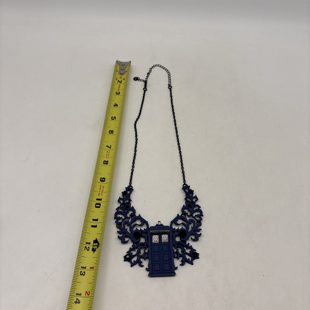 BBC Dr Who Tardis Statement Necklace!
