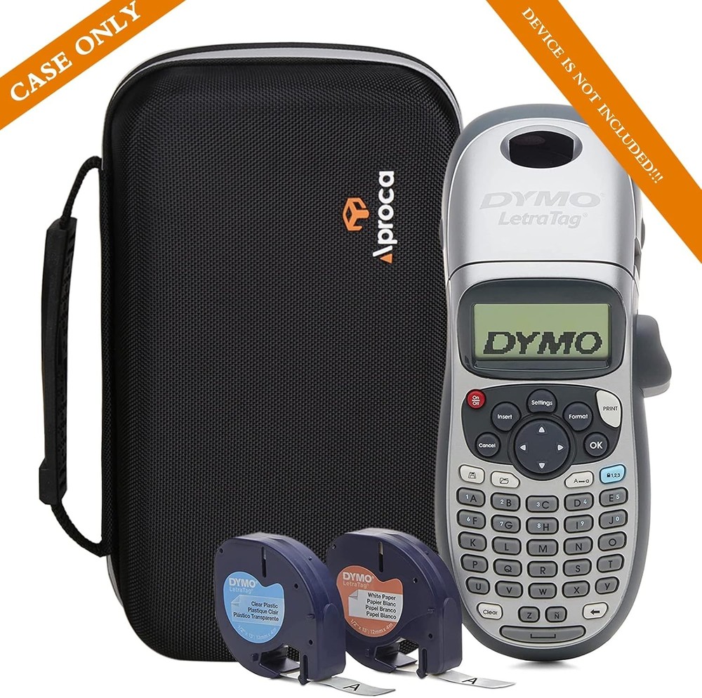 Aproca Carry Case for DYMO LetraTag Label Maker
