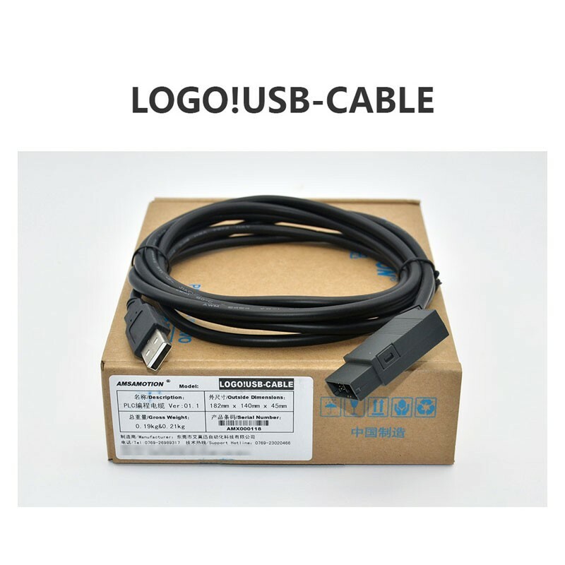 1PC For LOGO Series PLC programming cable LOGO! USB-Cable USB-LOGO Isolated