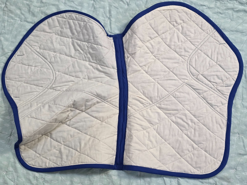 Winter themed Saddle Pad by GEM Custom Saddle Pads