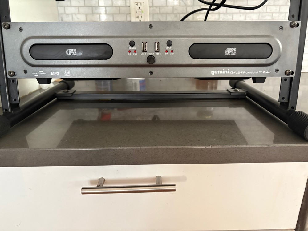 Gemini CDX-2250I Professional 2U Dual CD Player