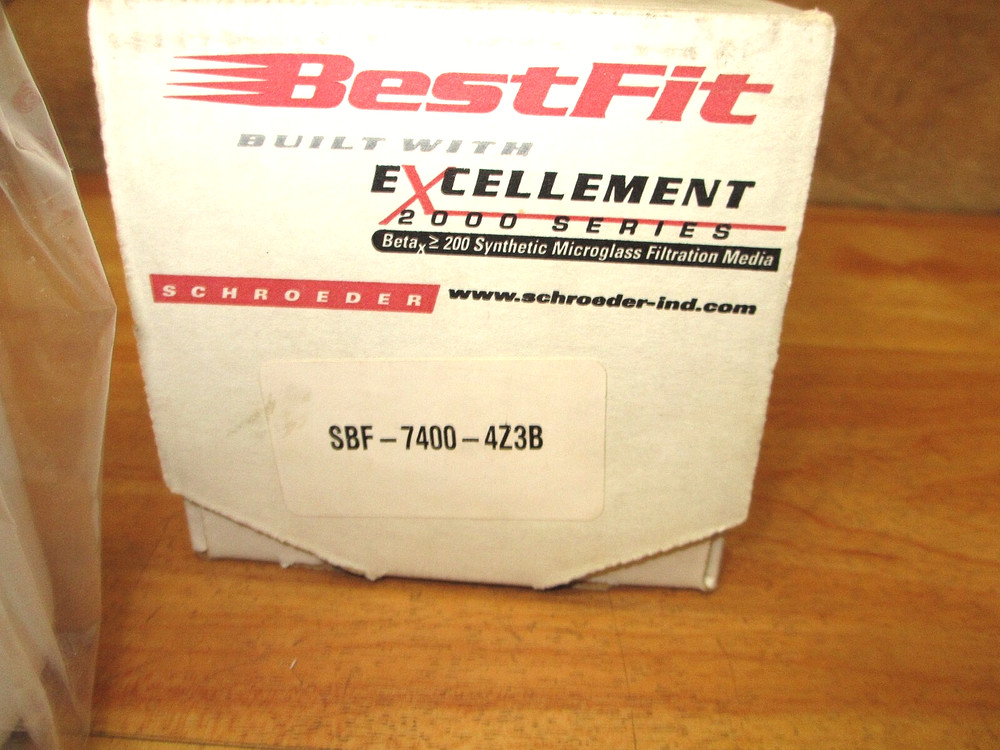 Schroeder SBF-7400-4Z3B *NEW* Hydraulic Filter Spin On Element