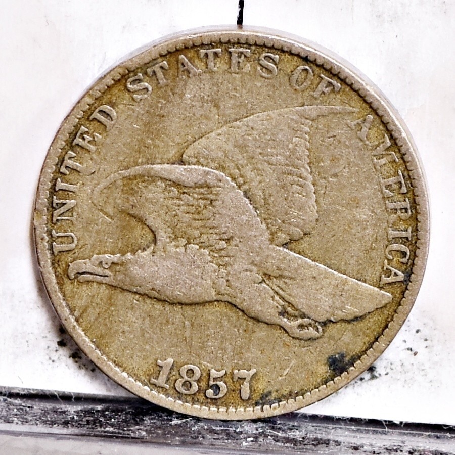 1857 Flying Eagle Cent -Fine (#59023-L)