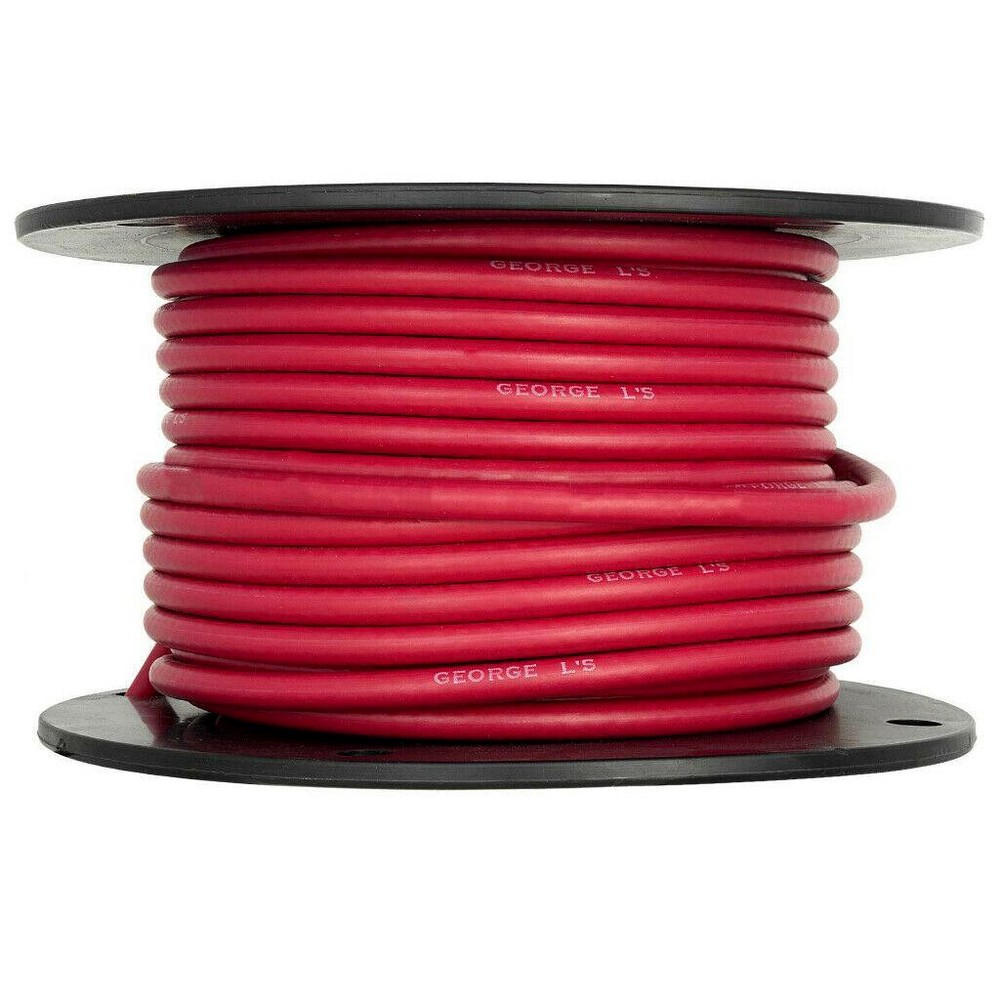 George L'S | 10 Foot .225 Bulk Cable | Red