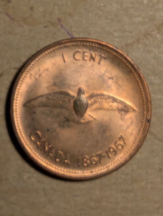 1967 Canada One Cent
