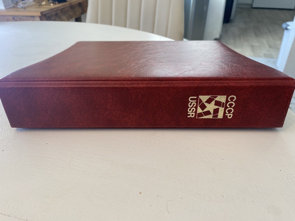 Philswiss 4 Ring Stamp Binder & Sleeve & USSR Binder Bundle