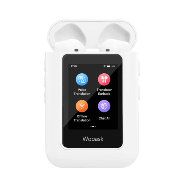 Wooask® A8 AI Language Translator Earbuds Powered by ChatGPT