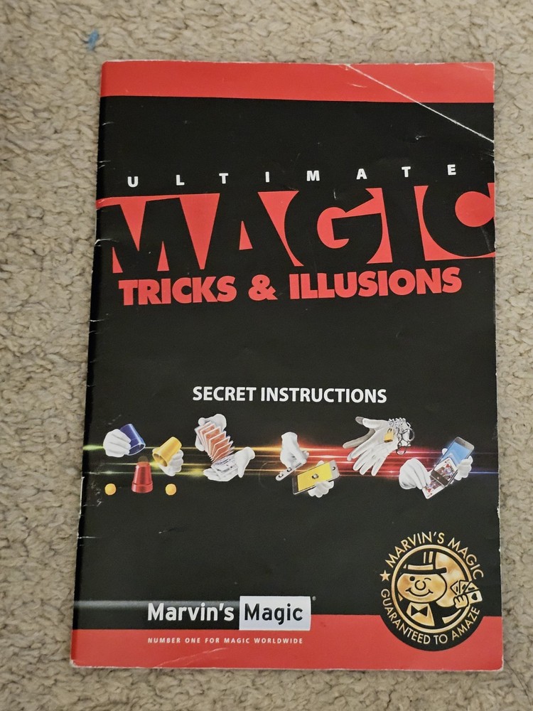 Ultimate Magic : Tricks & Illusions by PB 2020 Marvin's Magic Tips Instructions