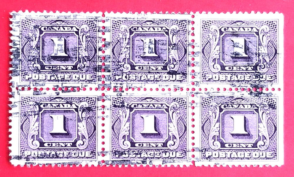 Canada Stamp J1 First Postage Due Issue Used