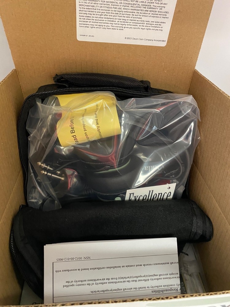 David Clark DC PRO-X2 ENC Headset-Dual Plug w/ Bluetooth (New)