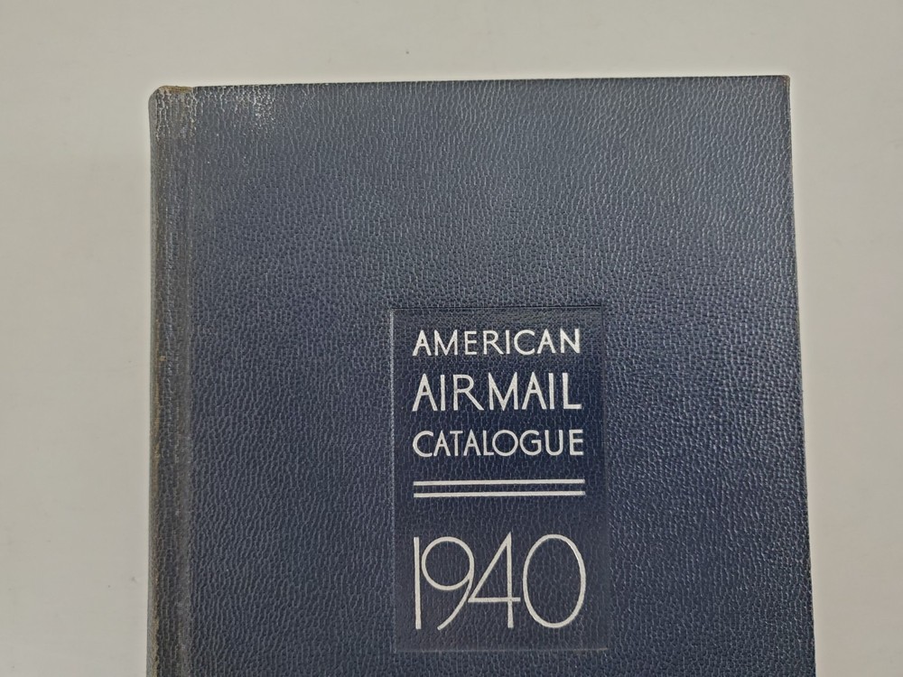1940 American Air Mail Catalogue First ed Reference Listing Airpost of the World