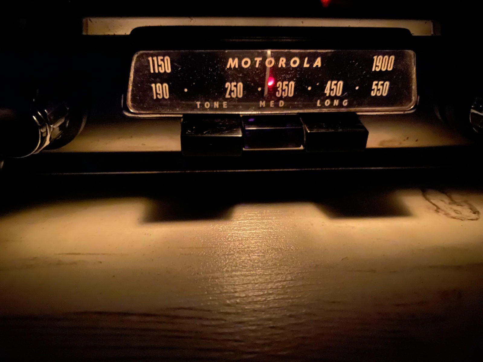 Motorola 115T chrome Car Radio Classic Vintage fully working