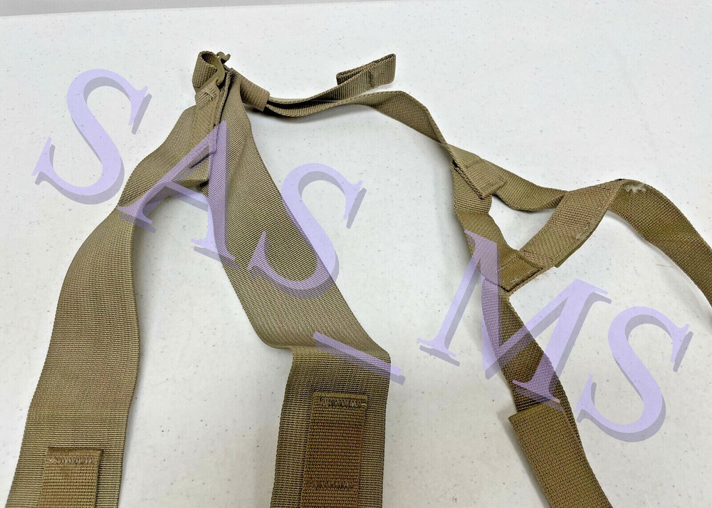 W2 OCP TAN TACTICAL ASSAULT PANEL TAP SYSTEM HARNESS ASSEMBLY SHOULDER STRAPS