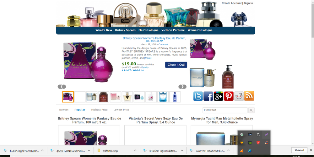 Perfume Store | Professionally Designed Website | Affiliate | Free Hosting