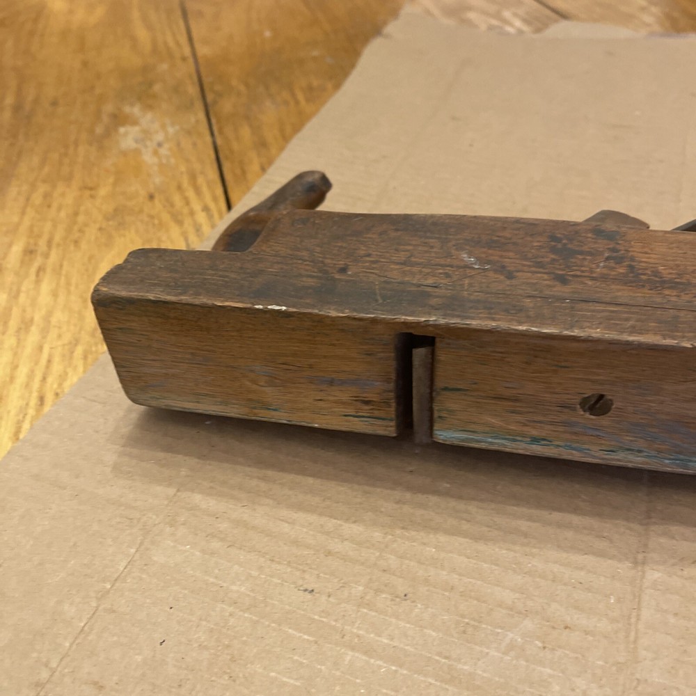 Vintage Block Plane With Deep Metal Stamp Ward