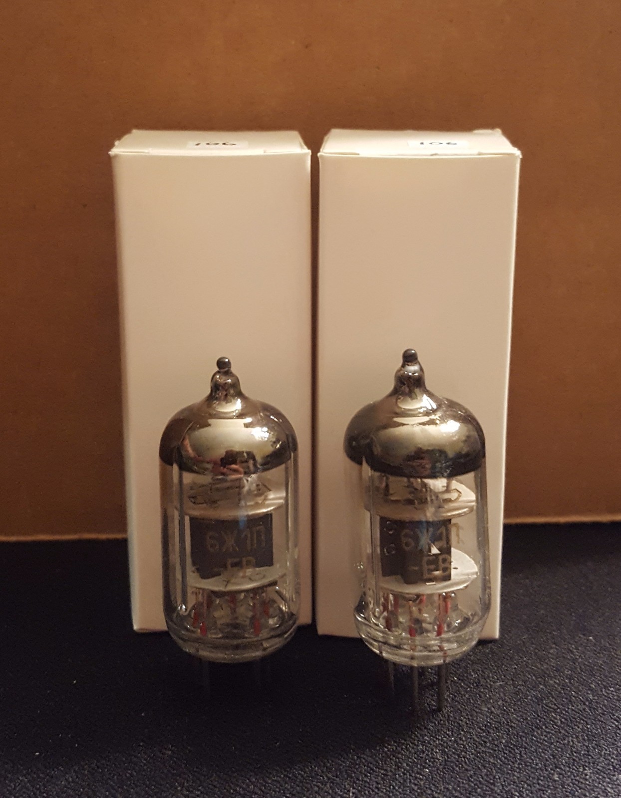 New 2x Voskhod 6J1P-EV / 6ZH1P-EV | Matched Pair Rocket | Little Dot Amp III IV