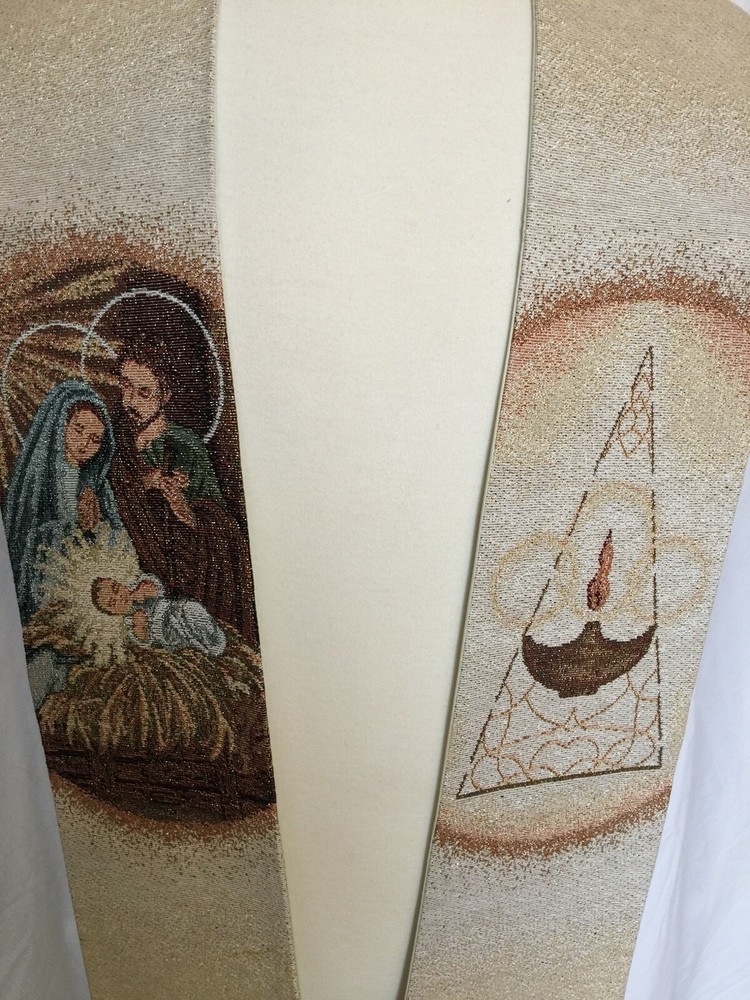 Priest stole, The Nativity, Christmas Time