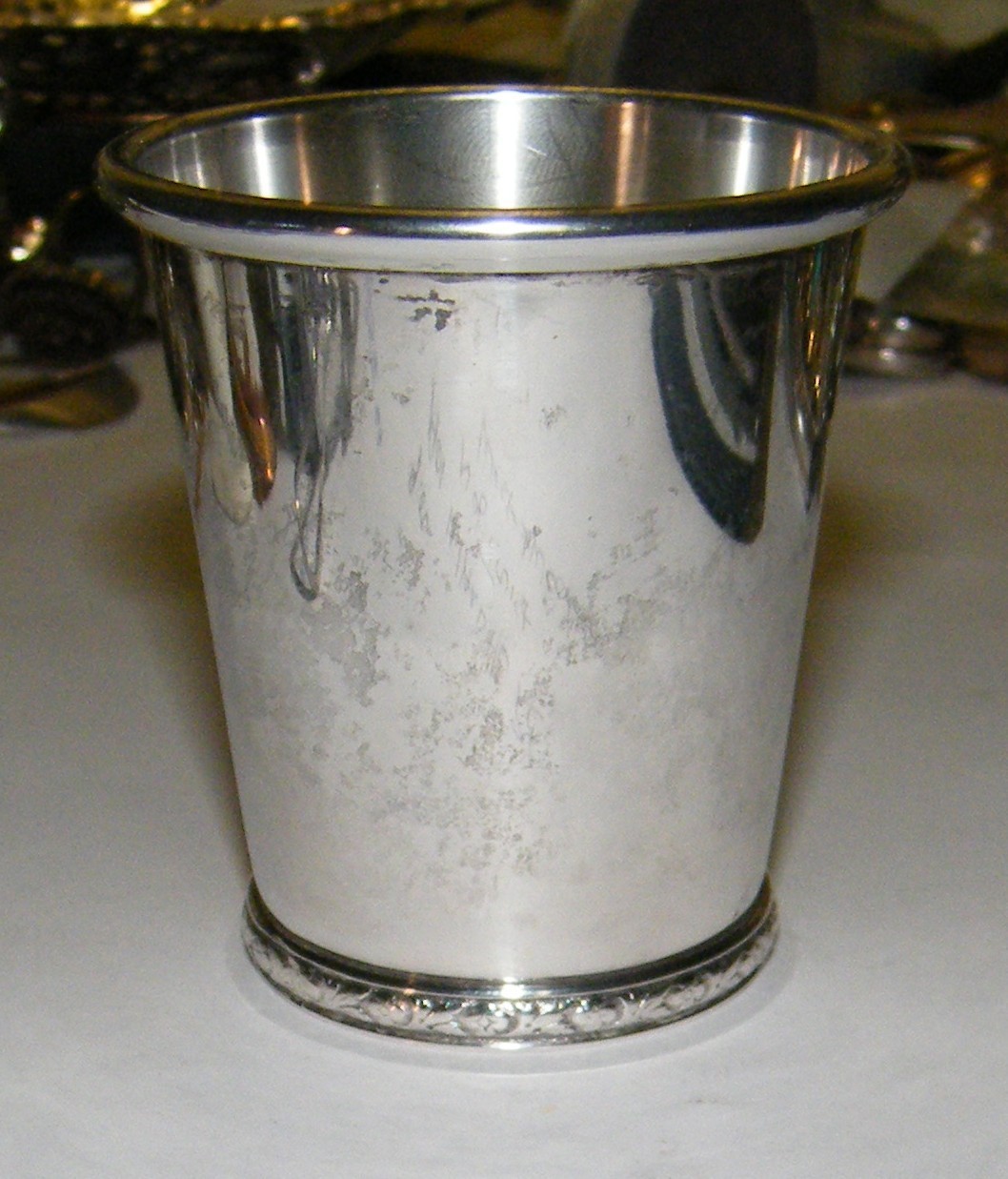 Official 1956 Kentucky Derby 2 ounce Jigger Cup Sterling Silver--BWK
