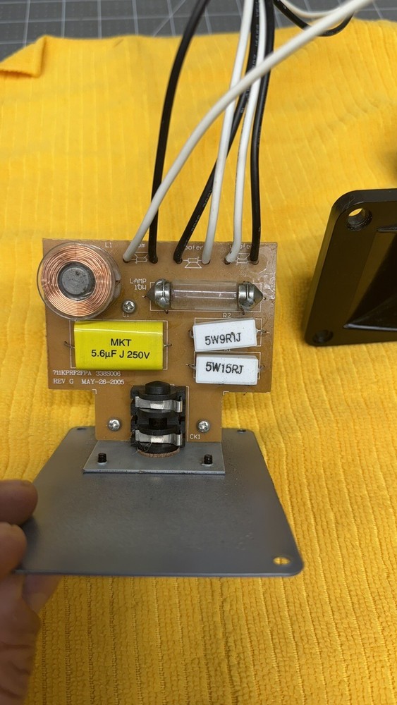 Kustom Horn Tweeter Driver W/ Crossover Works Great Pull From KPS-LS200 🔥🔥