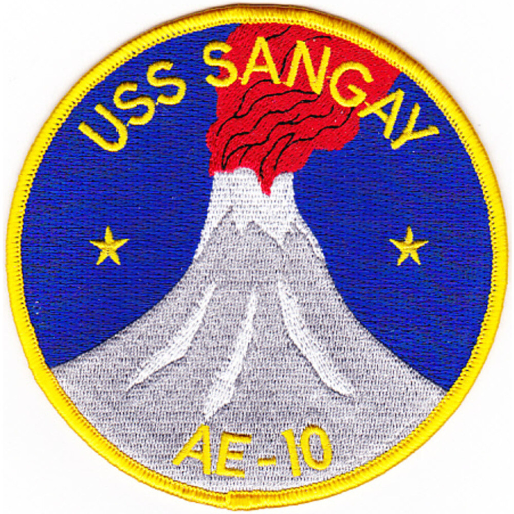 AE-10 USS Sangay Patch