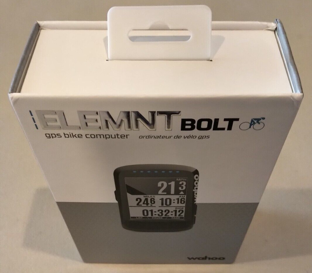 Wahoo Elemnt Bolt GPS Bike Computer With Box - Model: WFCC3