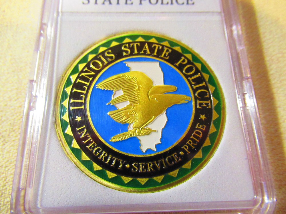 ILLINOIS STATE POLICE Challenge Coin