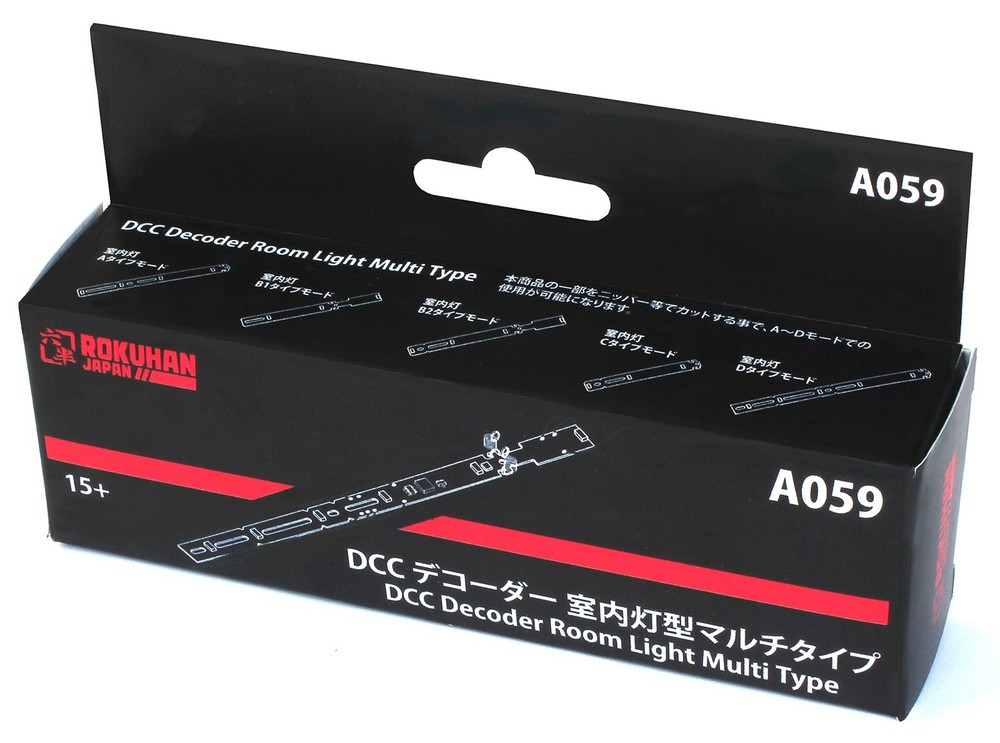 rokuhan Z Gauge DCC Decoder Indoor Light Type Multi Type A059 Model Railroad