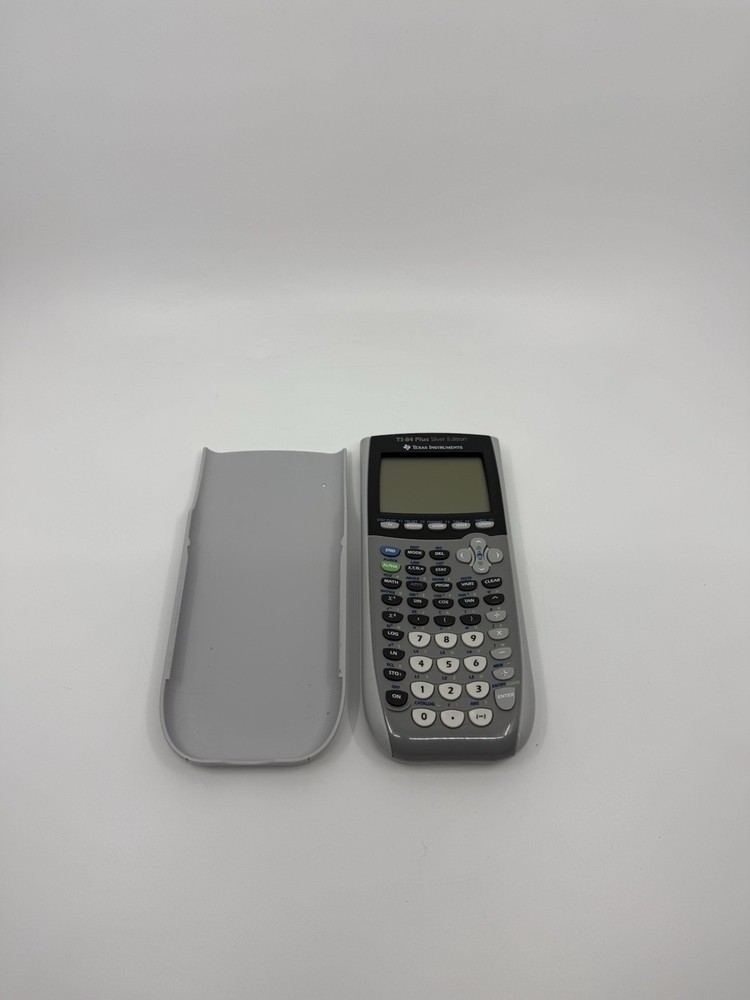 Texas Instruments TI-84 Plus Silver Edition Graphing Calculator Gray TESTED