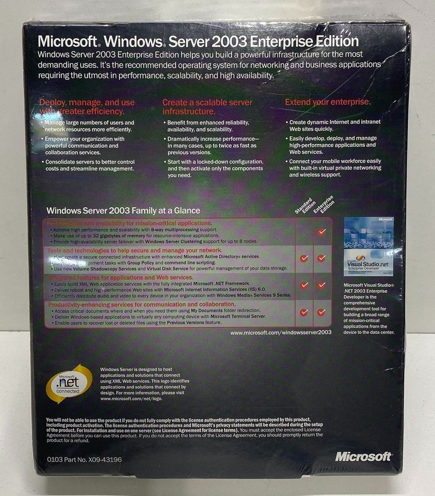 Microsoft Windows Server Enterprise Edition (new)