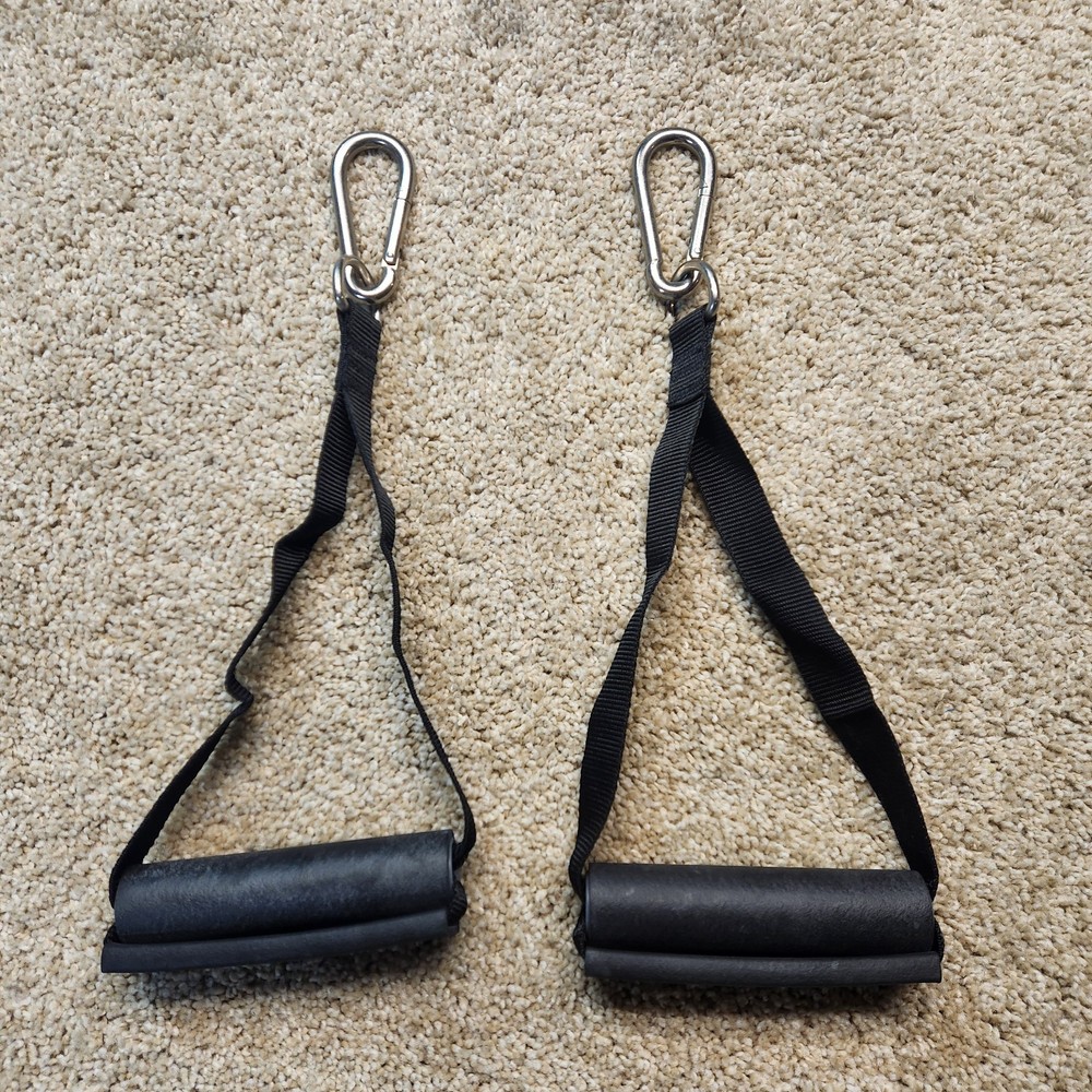 Bowflex Ultimate 2 Ankle Cuff Handgrips with Hooks VGC