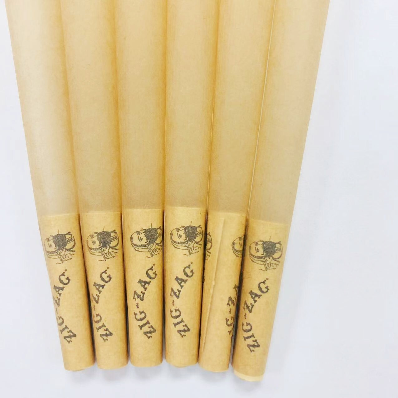 Zig-Zag® Unbleached Paper Cones 1 1/4 Size 100 Pack Fast Shipping