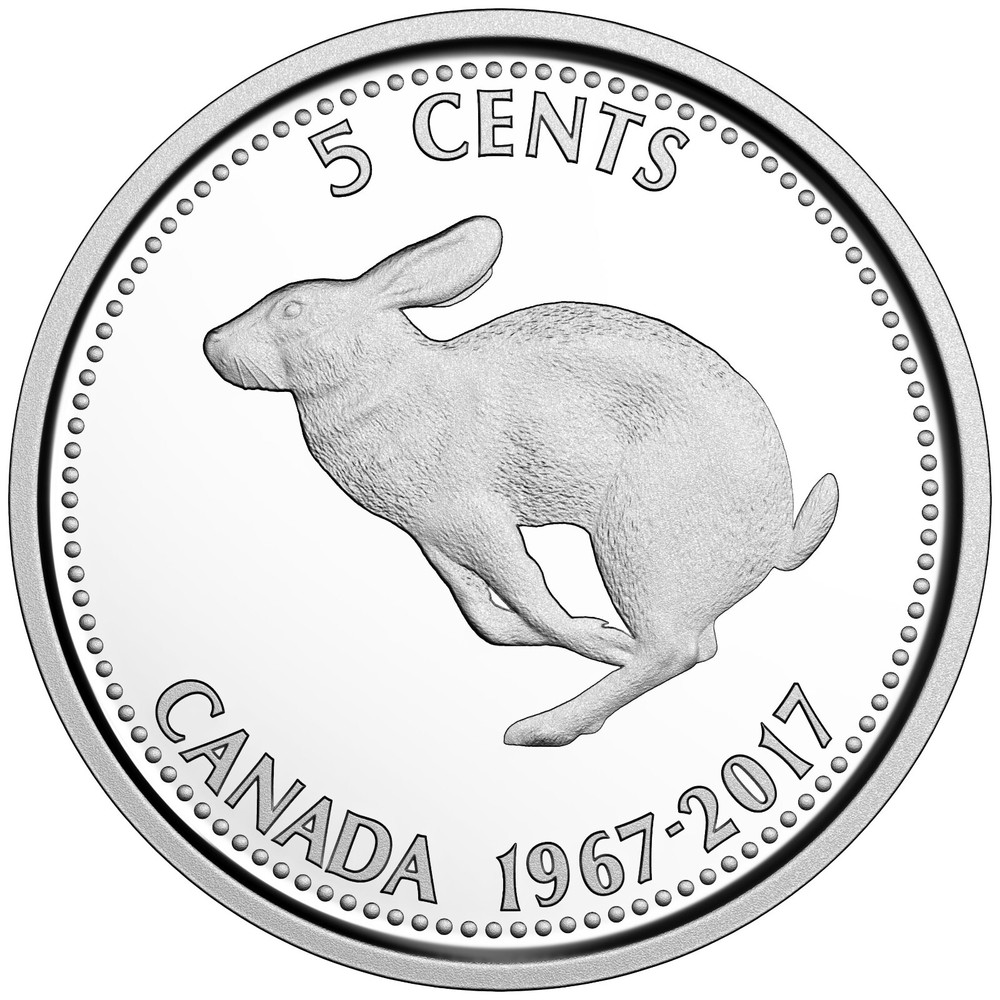 2017 Commemorative Proof Set, 1967 Centennial Issue, All pure silver.