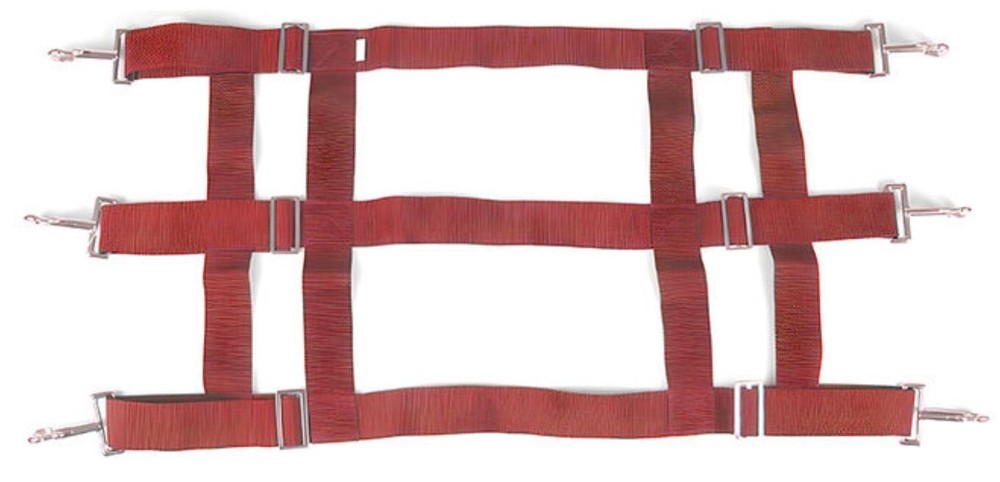 Intrepid International  2" Poly Web Webbing Horse Stall Guard Adjustable 36"-48"