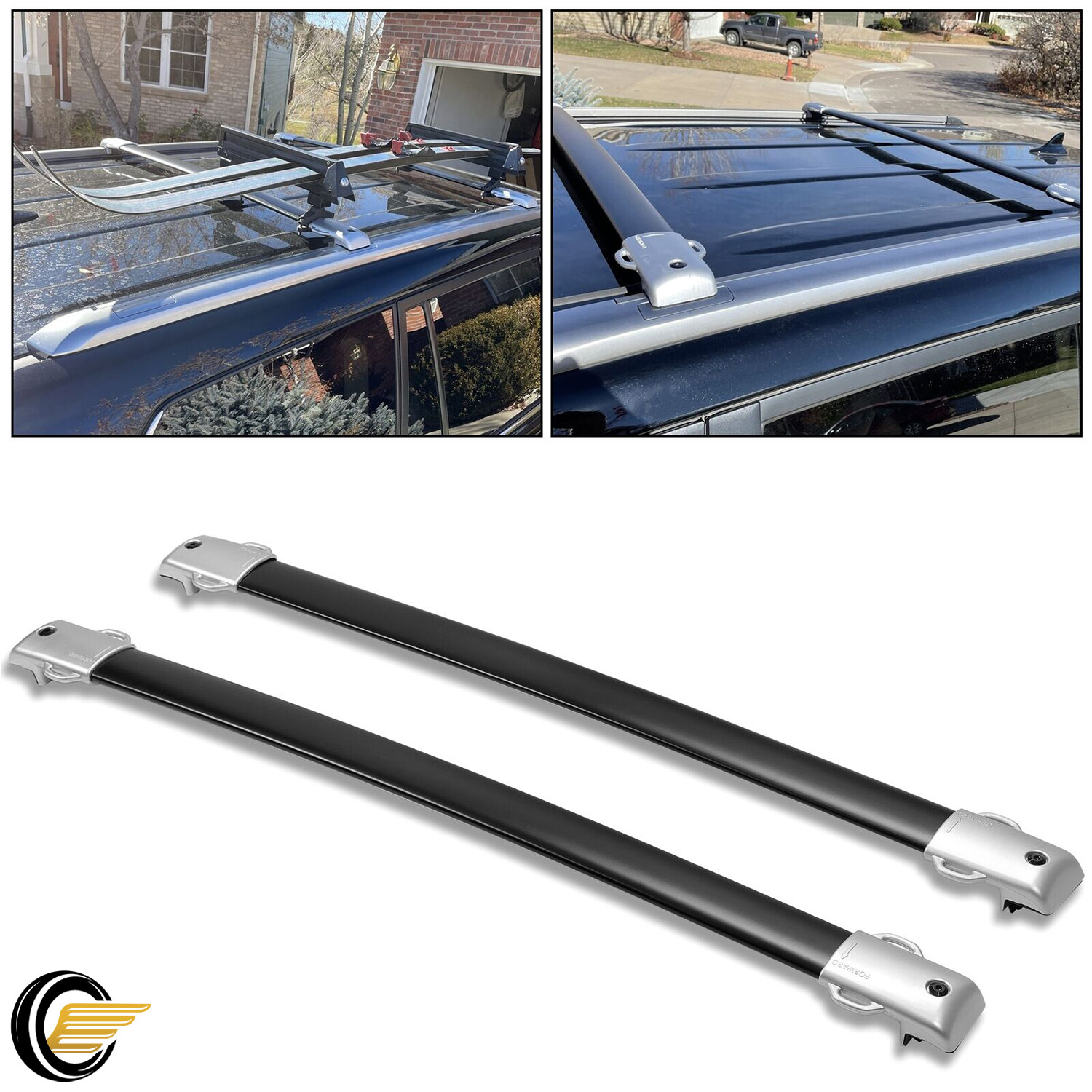 For 10-23 Lexus GX460 Roof Rack Cross Bar Cargo Carrier Luggage Carrier OE Style