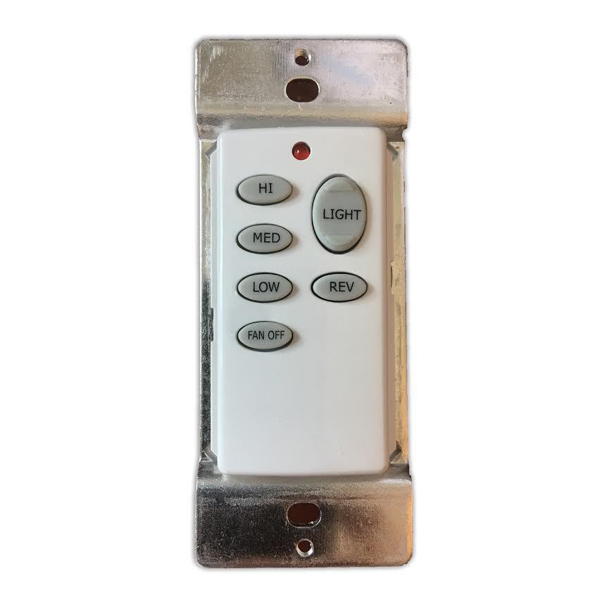 CHQ8BT9051T Wall Remote Control SINGLE LIGHT Battery Powered