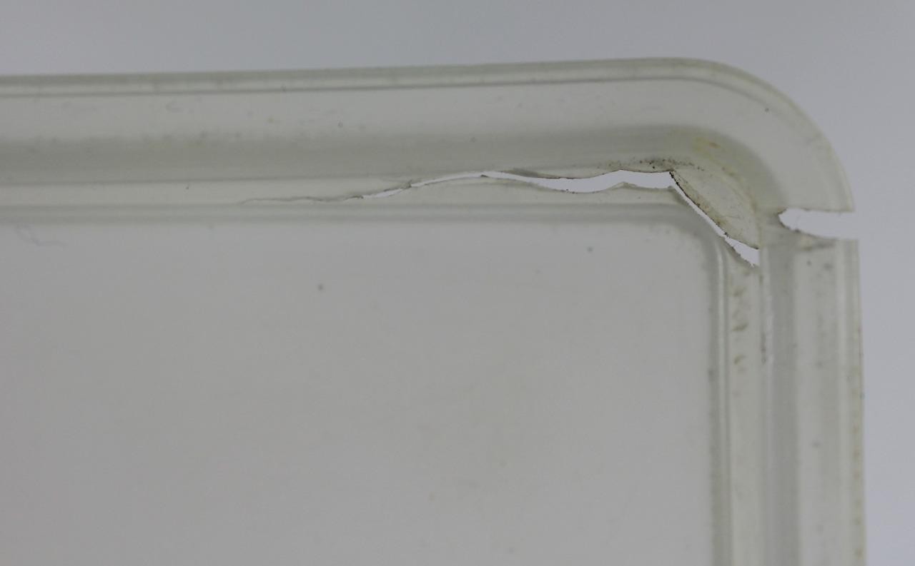 Vintage Deters Dairy Ice Cream Plastic Container ~ Quincy, IL ~ Eagle USA Made