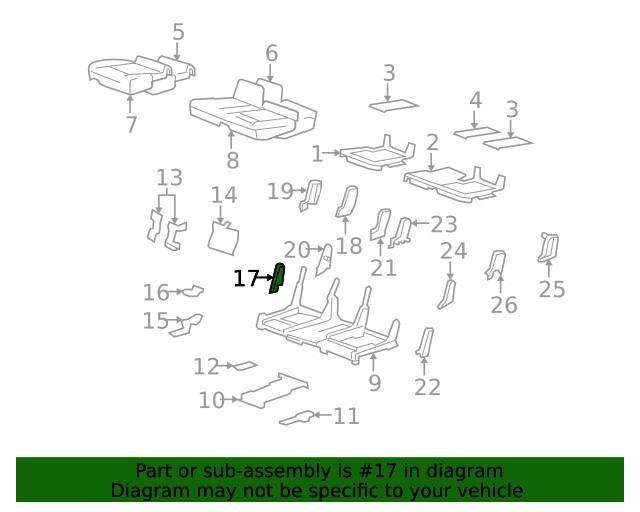 Genuine GM Hinge Cover 88994571