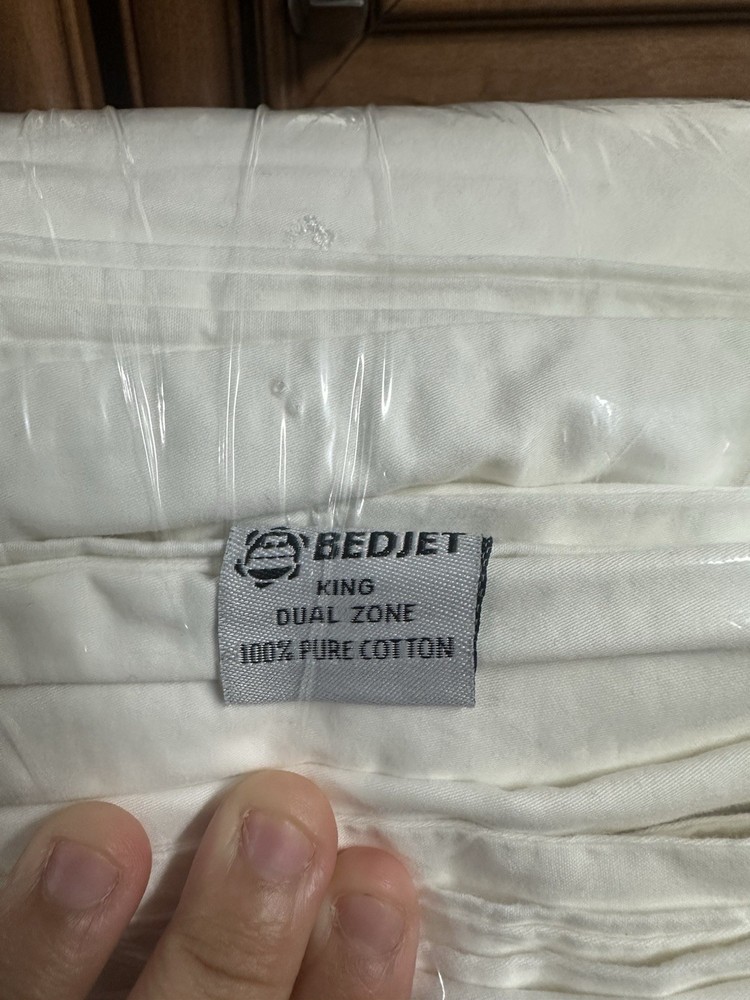 BedJet Cloud Sheet Dual Zone King Size (Cooling & Warming) - Open Packaging