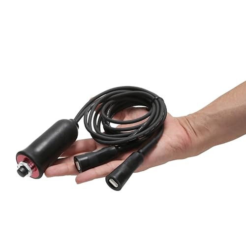 25331 Heavy Duty Remote Starter, 5ft Car Remote Starter, Push Button Starter